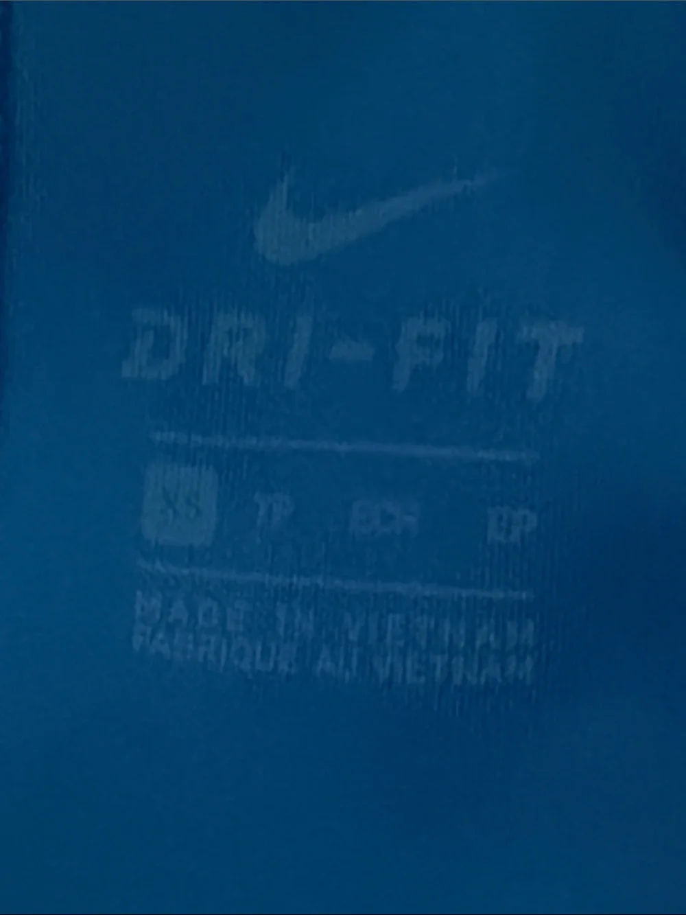 Nike Kids Bright Blue Polo Shirt with Black Swoosh